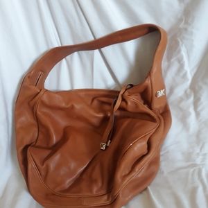 Michael Khors brown leather bag